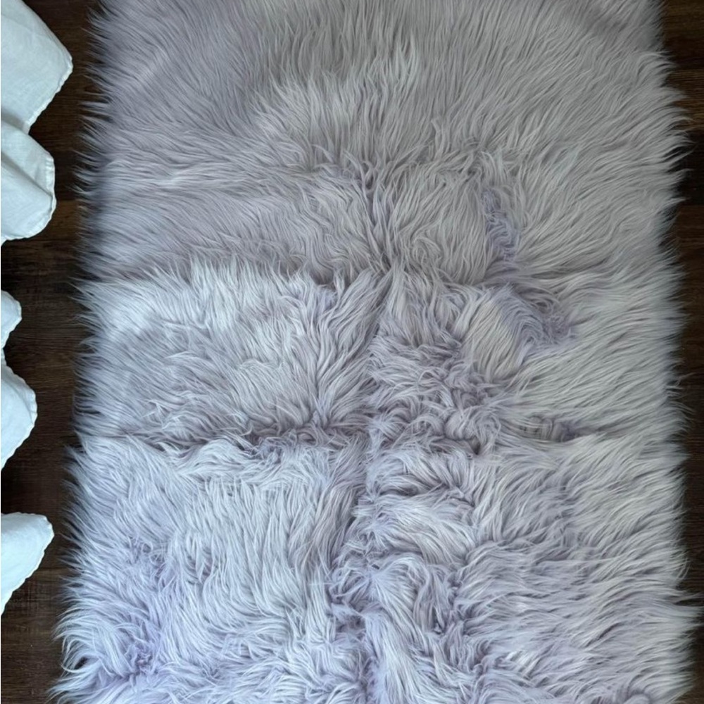 Purple 36”x24” accent rug